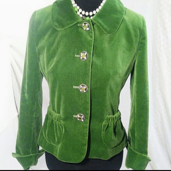 Anthropologie Jackets & Blazers - C.Gray crushed velvet blazer